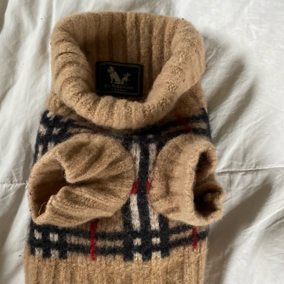 Burberry Dog Vintage Burberry London Dog Sweater Small Poshmark